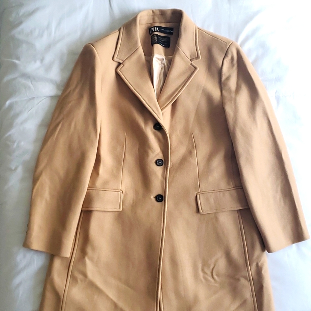 Zara manteco wool coat